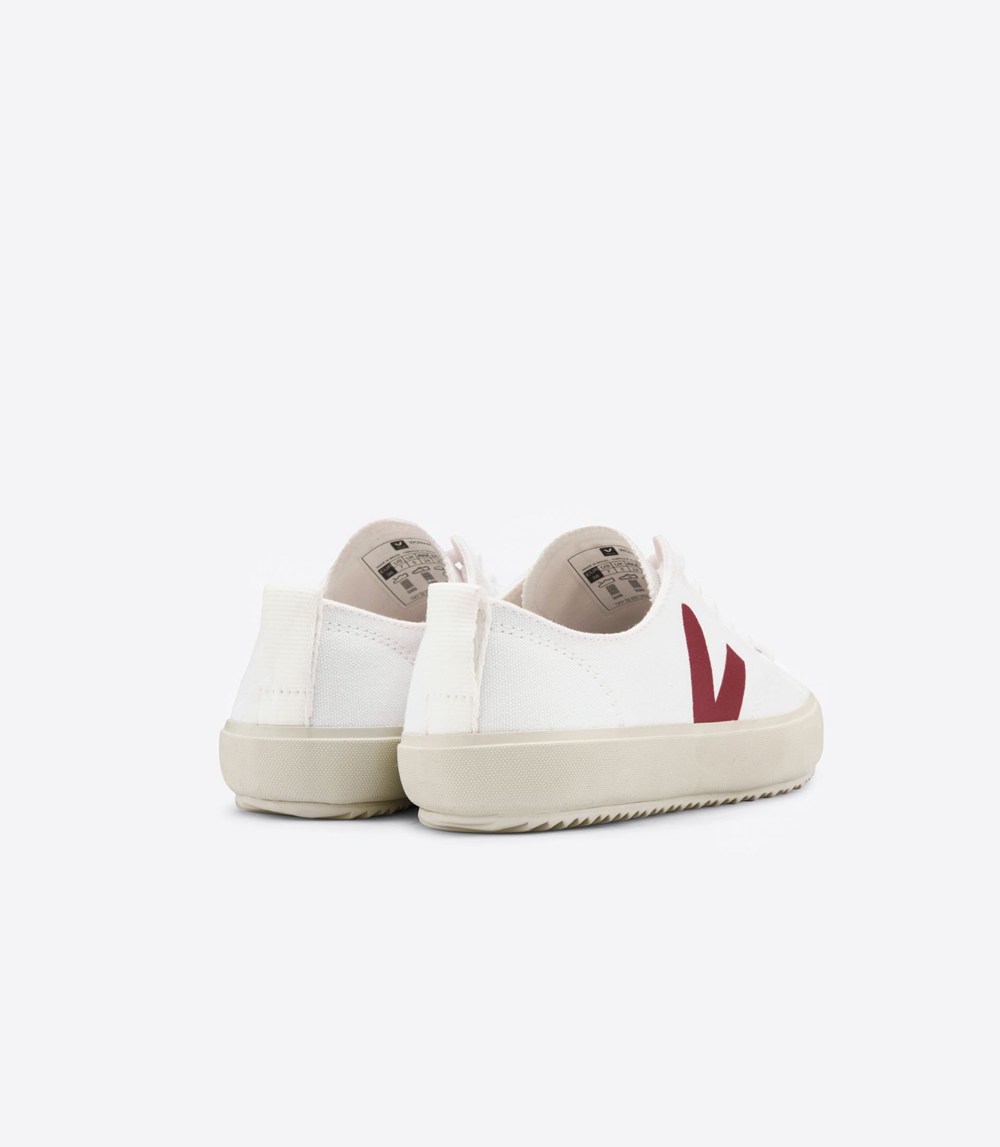 Veja Trainers Womens White - Nova Canvas - KBDQ-46352